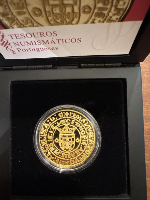 Moeda D Manuel I - 7,5€ Ouro