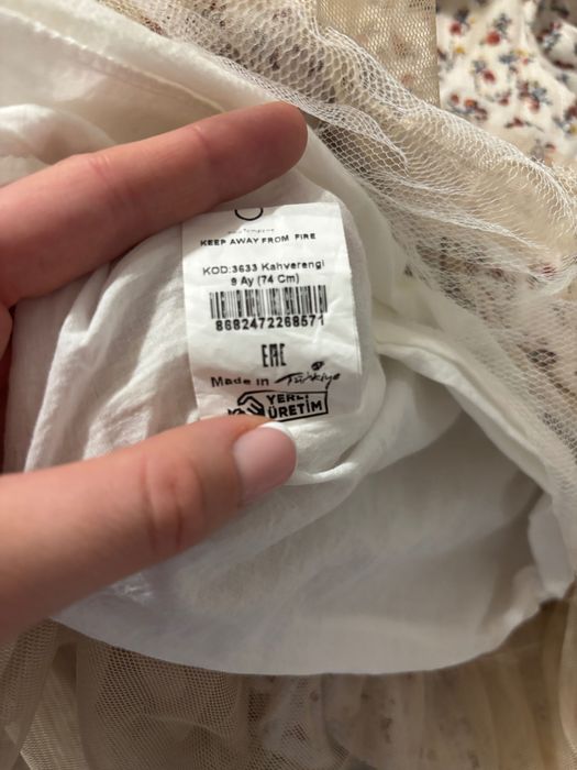 Дитяча сукня 74 розмір