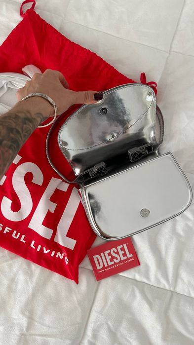 Silver bag Diesel