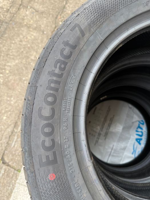 Шини Continental Eco Contact 7 215/60/r17 96H DOT 46/24 нові