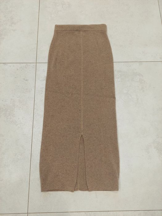 Spódnica Maxi z Wełny Lambswool marki Vianni
