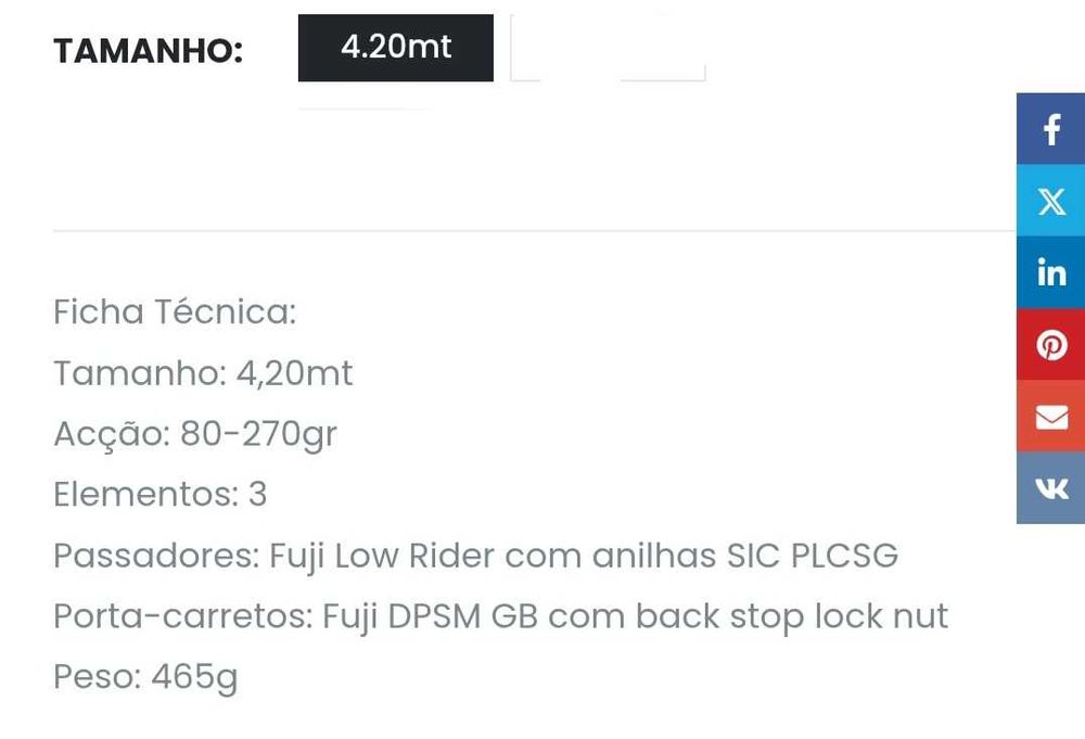 Cana Vega Legend Racer 4.20mts.