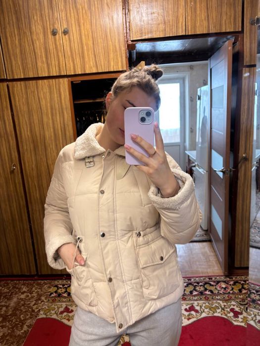 Тепла модна демисезонна куртка