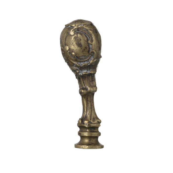 Sinete em bronze - Século XVIII
