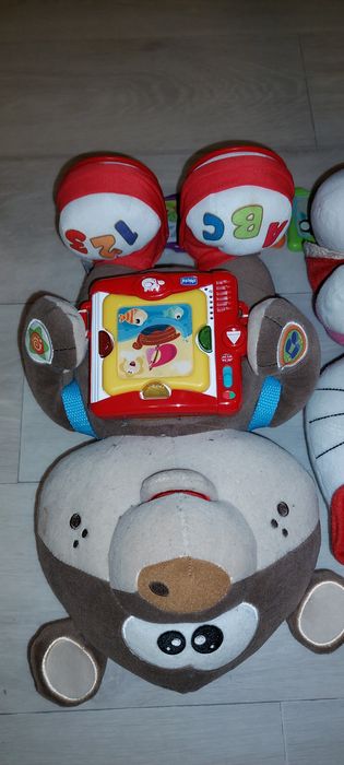 Conjunto de 2 peluches interativos