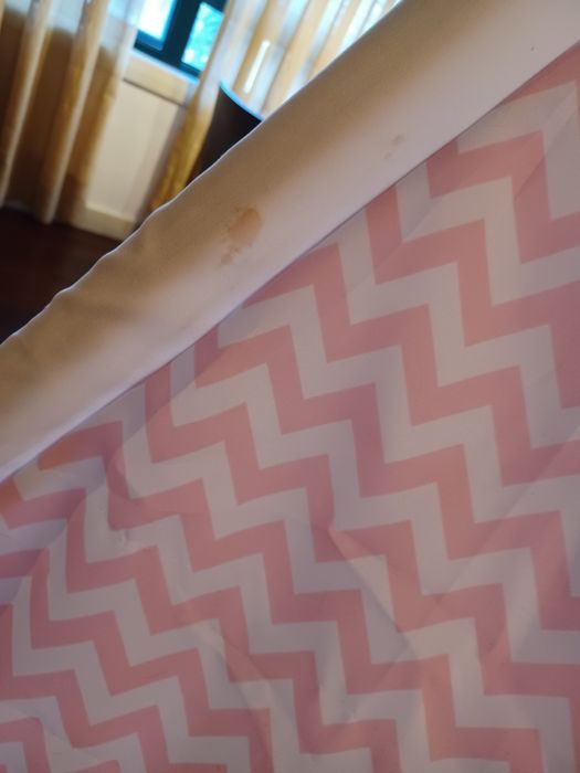 Tenda tipi estampado rosa