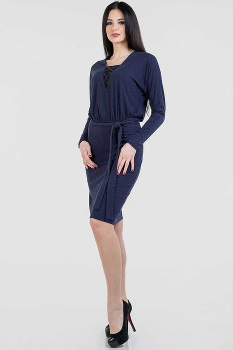 Нарядное трикотажное платье отличного качества 50-54 размер