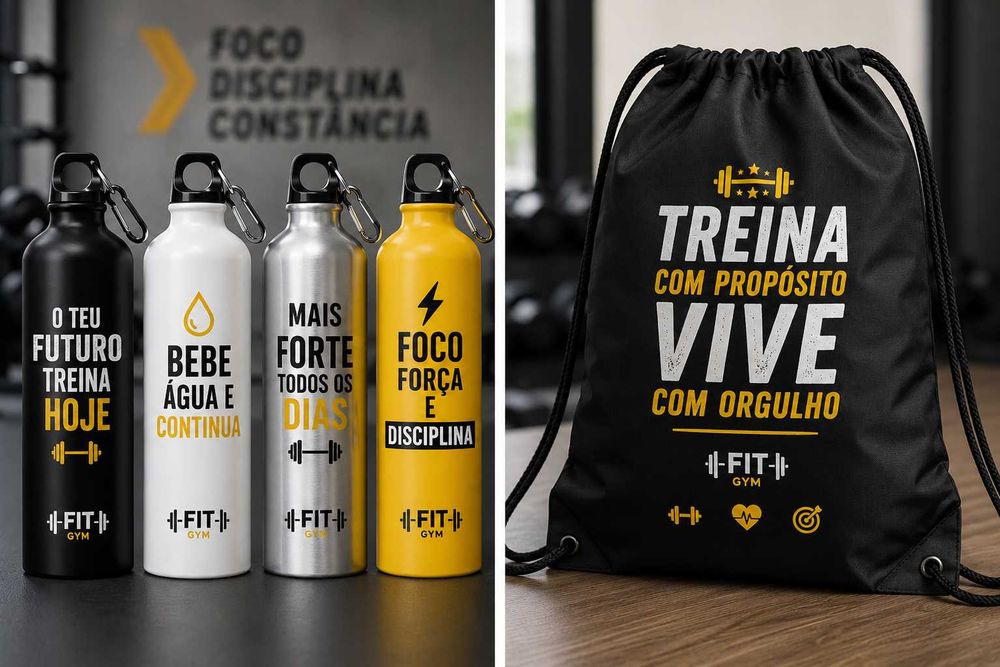 Venda de artigos personalizados