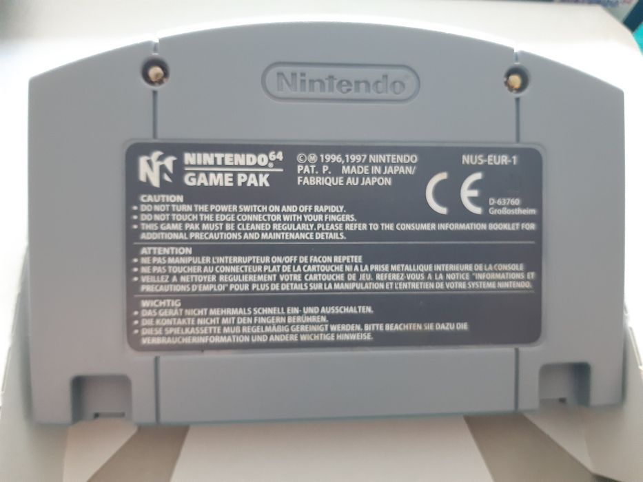 Jogo Nintendo 64 "Star Wars - Shadows Of The Empire"