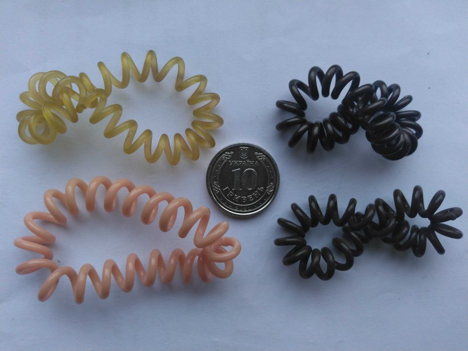 Резинка на волосся спіралька