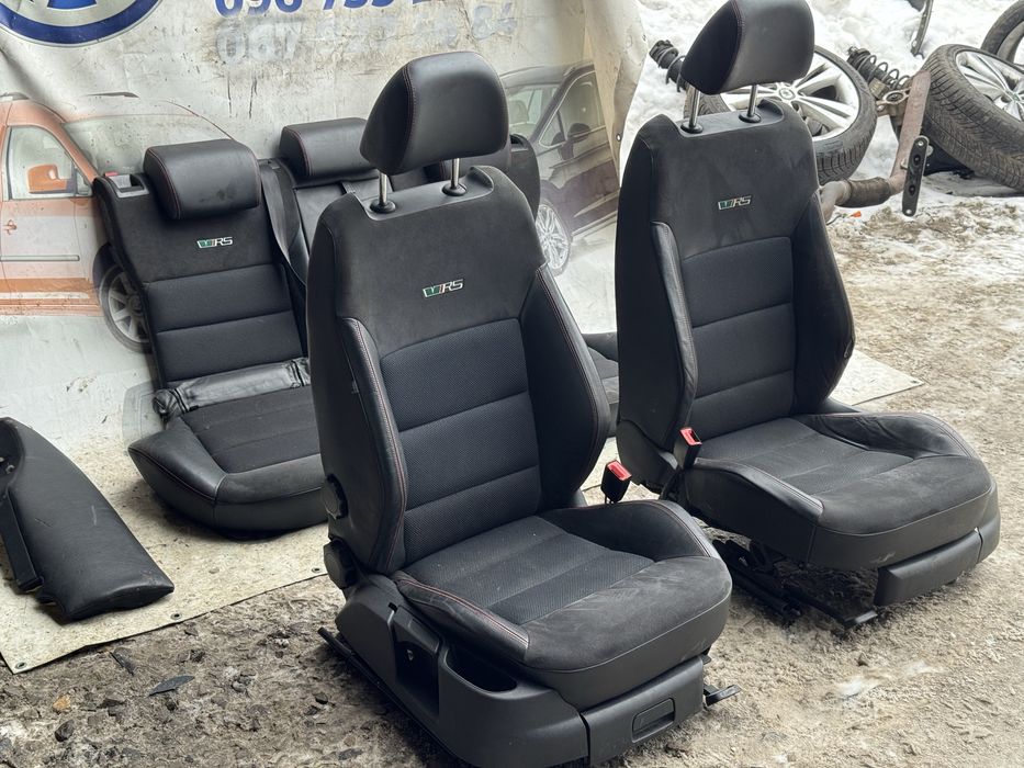 Сидіння Skoda Octavia a5 RS сидіння шкода октавія а5 рс салон