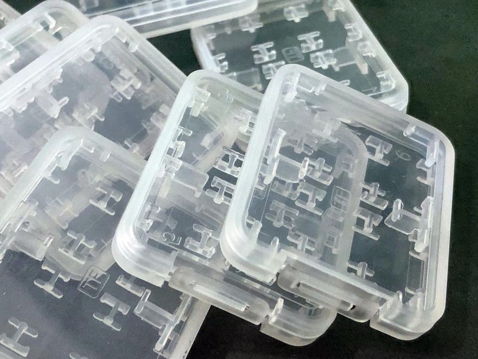 (10 шт) Бокс карт памʼяті MicroSD Органайзер кейс футляр гофр чохол