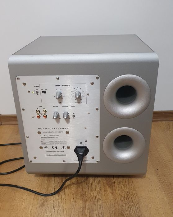 Активный сабвуфер Mordaunt-Short 409WS. Нч 10" алюминий. Англия.