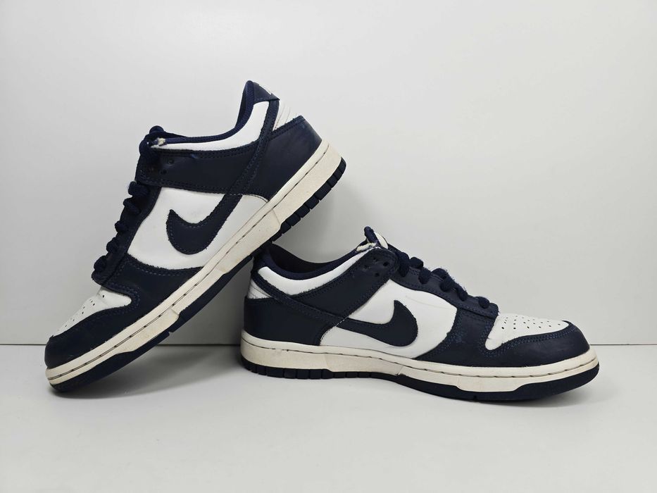 Nike buty sportowe skóra ekologiczna niebieski rozmiar 40 eu