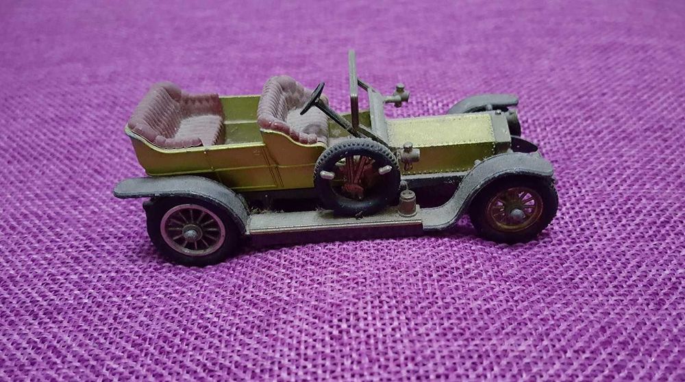 Matchbox nºY-10, Rolls-Royce Silver Ghost 1906, Lesney England Anos 60