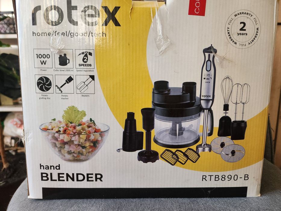 Блендер погружний Rotex rtb890-b