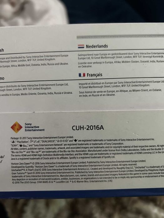PlayStation 4 PS4 zlote gold 500GB limitowana edycja