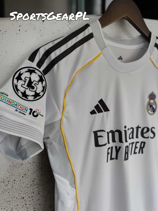 25/26 Kylian MBAPPE #10 Real Madryt CHAMPIONS LEAGUE Komplet Domowy