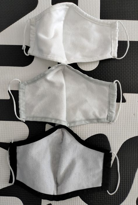 Zestaw 3 szt. maseczek ochronnych z materiału