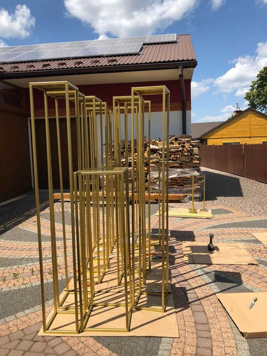 Stelaż kolumny tło ścianka do dekoracji balonowych i kwiatowych