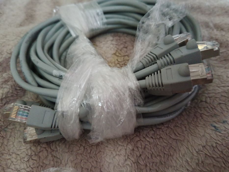 Комплект мережевих кабелів RJ-45, 4 шт. по 1,5 м
