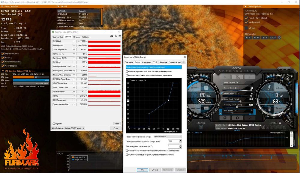 AMD Radeon E9173 2Gb GDDR5 LowProfile (Embedded Radeon 550) низькопрофільна
