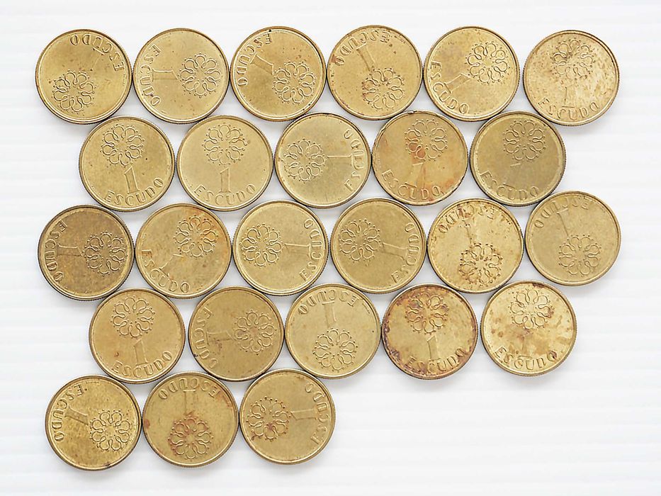 Lote de 25 Moedas 1 Escudo 1990