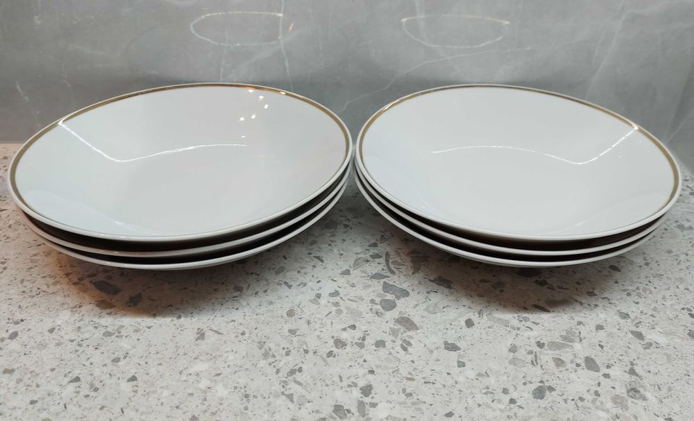 THUN Czechosłowacja porcelana talerze zestaw 6 szt.