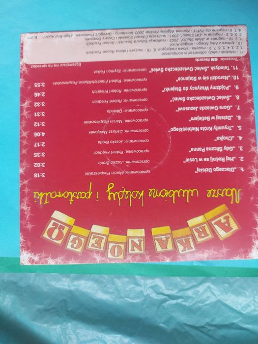 Płyty CD 3 sztuki dziecięce Arka Noego 2000rok