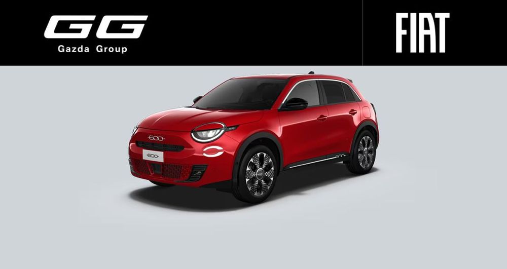 Fiat 600 Hybrid 1.2 110KM La Prima - Czerwony Passione