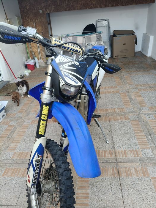 Yamaha WR 450 matrículada