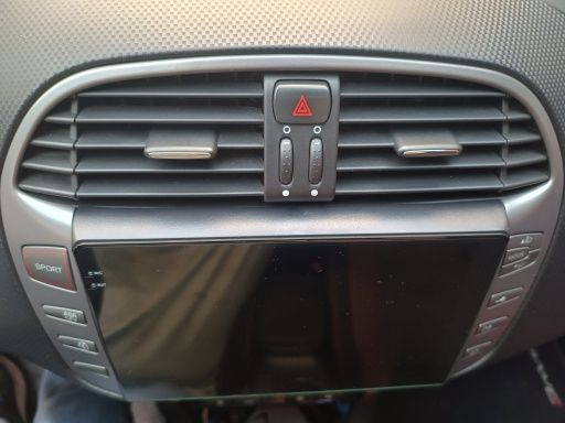 Rádio Fiat Bravo 2007-14 Android Auto Carplay GPS WiFi Bluetooth NOVO