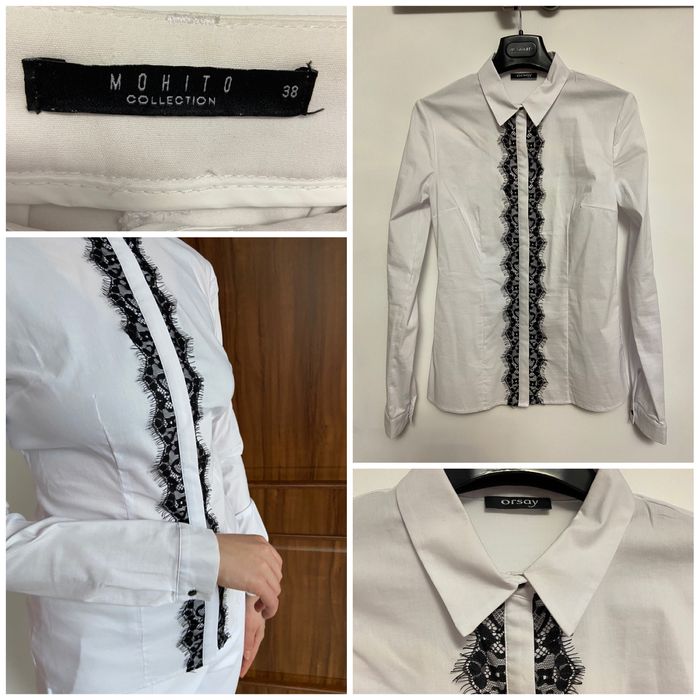 Bluzka, koszula damska. Firma Orsay. NOWA. Rozmiar 38.