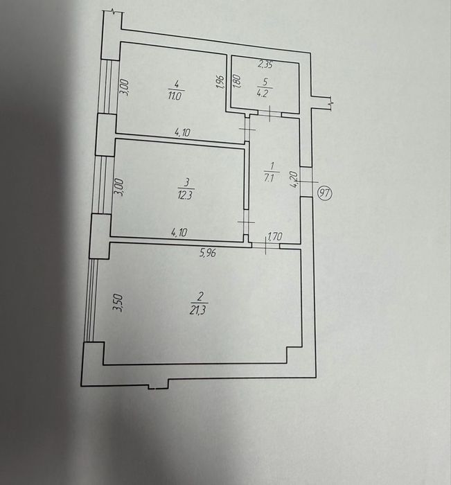 Продаж 2 кімнатної квартири