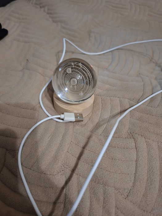 Нічник- сонячна система usb