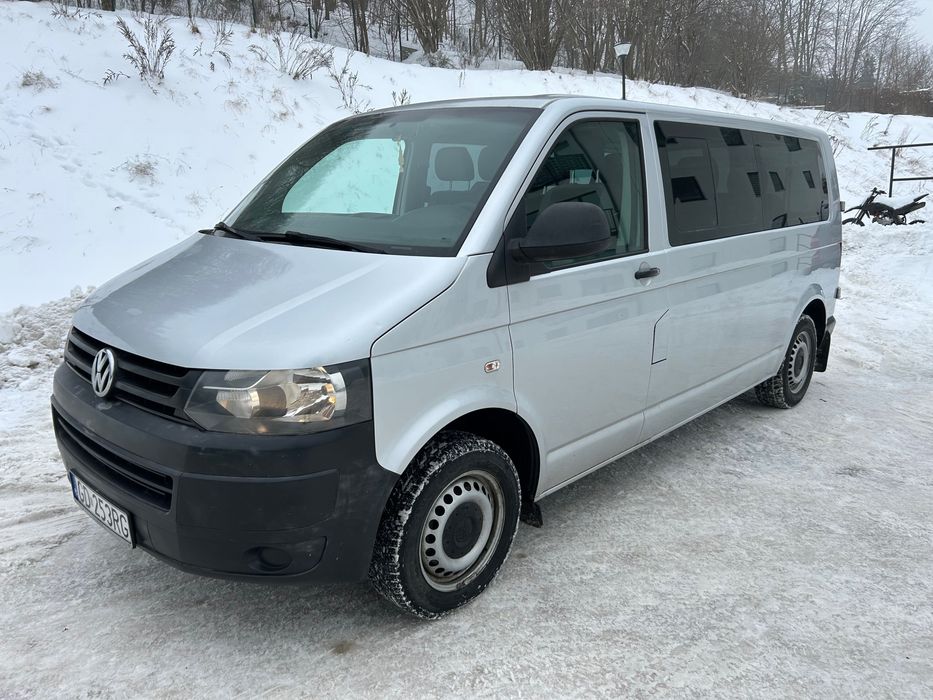 Vw transporter lift 2.0 102km, 9 osobowy, długi, long, salon PL, f-vat