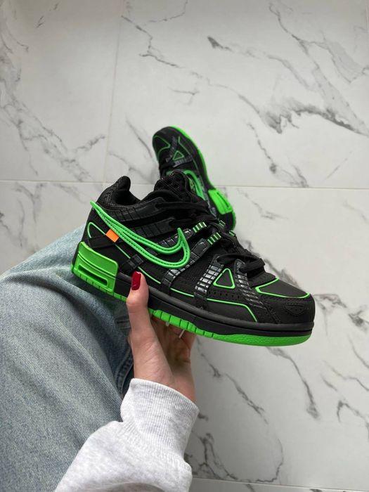 Nike Air Rubber Dunk Off-White Green Strike