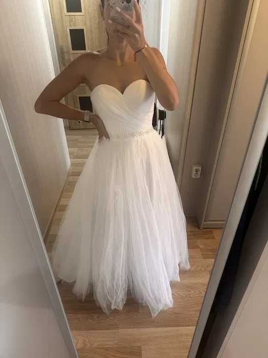 Suknia Ślubna sukienka gorset A Afrodyta S