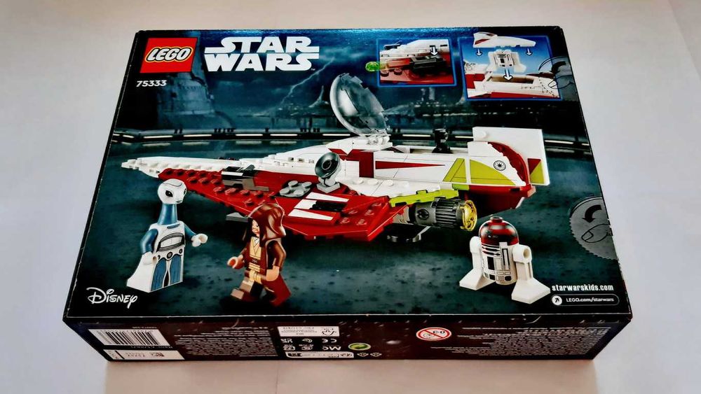 Lego Star Wars 75333 Obi-Wan Kenobi's Jedi Starfighter selado