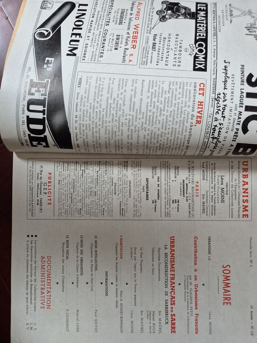 Revista Urbanisme - n 115, 1949