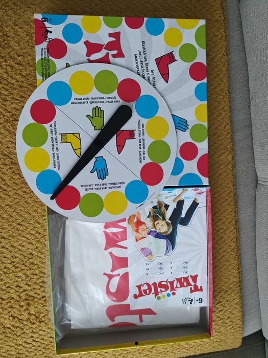 Gra planszowa twister, jak nowa