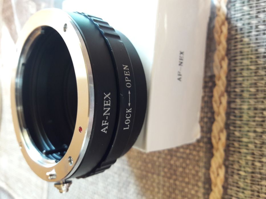 Переходник (адаптер) с объективов Sony A-Minolta AF(MA) на Sony E (Nex