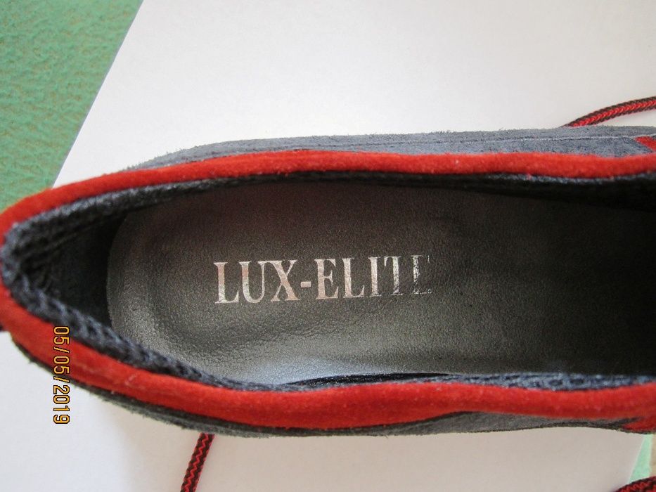 Кроссовки замш натуральный  унисекс Luxe elite 41 размер