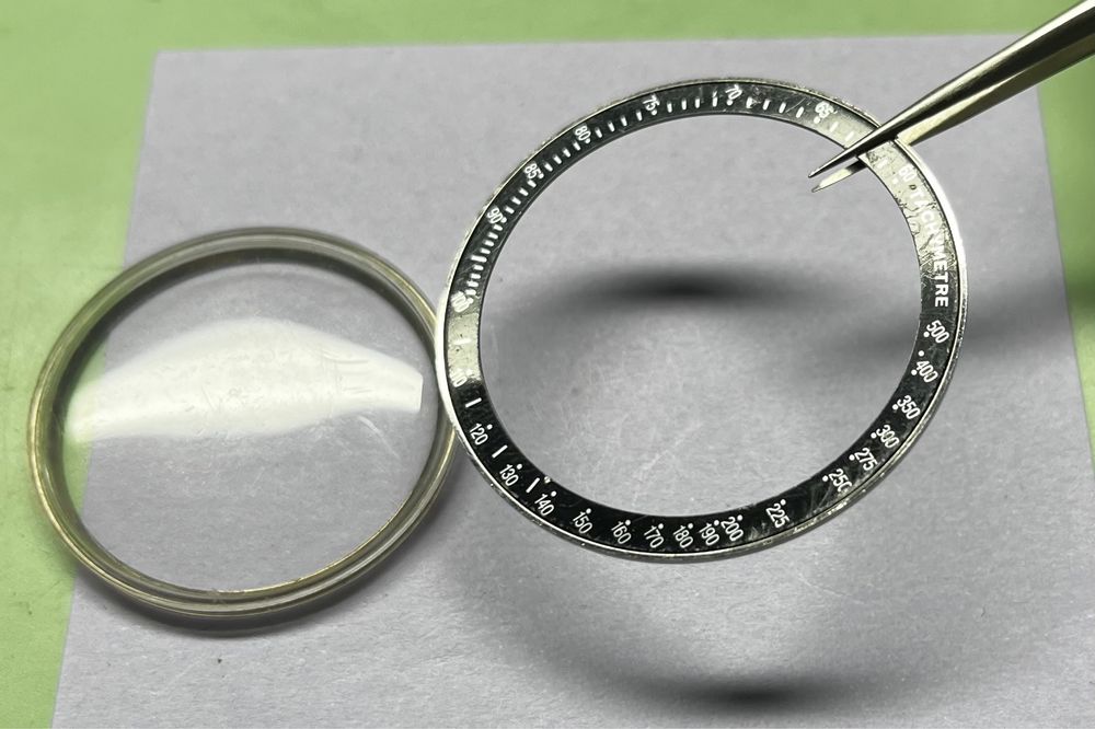 Omega Speedmaster Moon bezel wkładka szkiełko