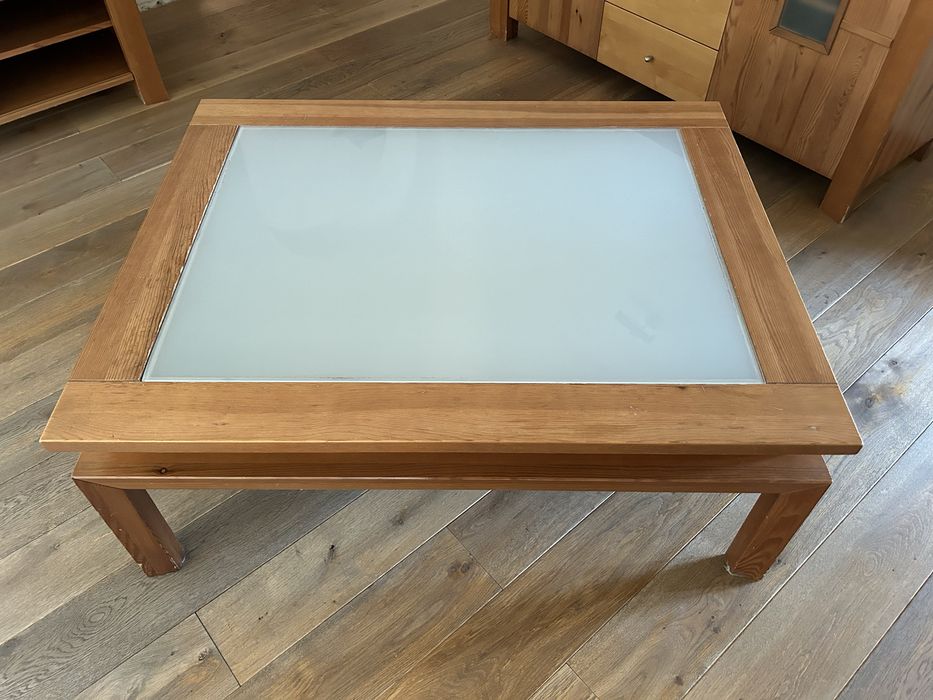 Zestaw mebli sosnowych 4 elementowy