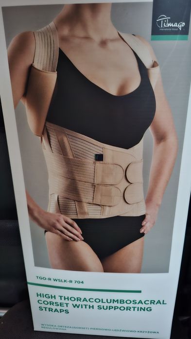 Orteza wysoka na kręgosłup