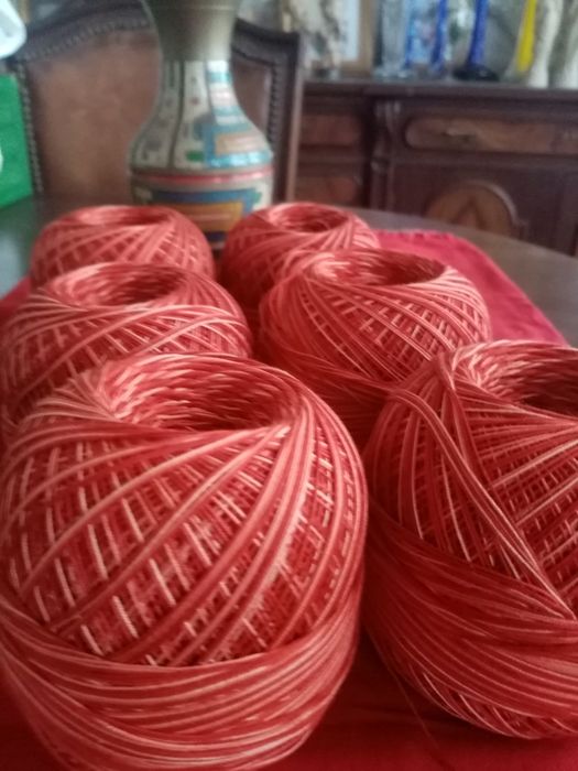 Linhas n 12 novelos de 100grs