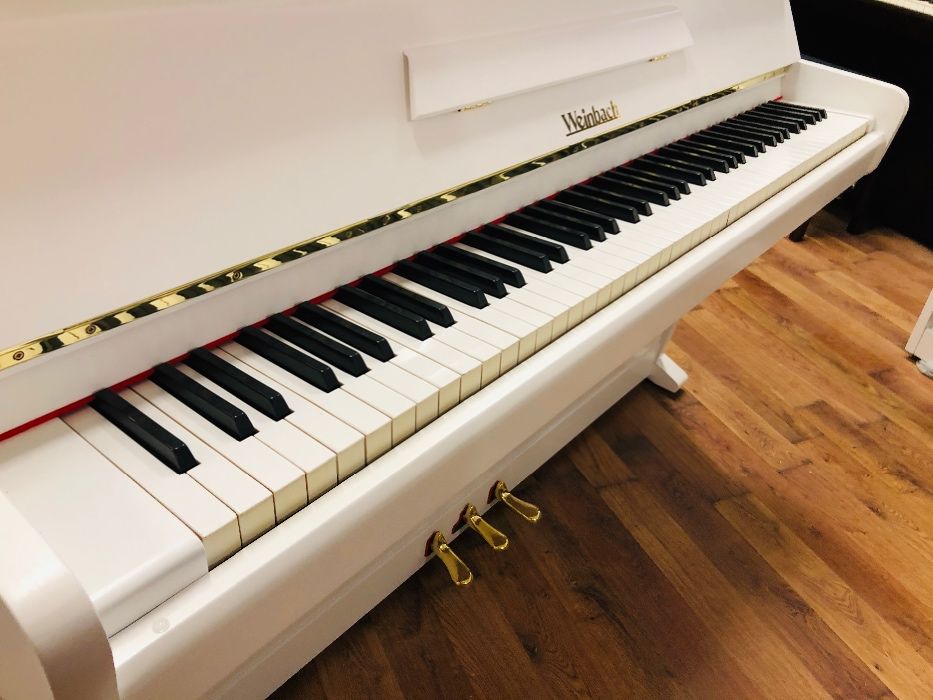 Pianino weinbach petrof biały