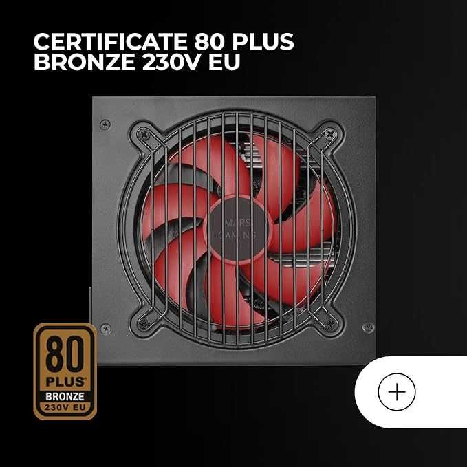 Mars Gaming MPB750 Zasilacz PC 750W ATX 80Plus Bronze 230V EU