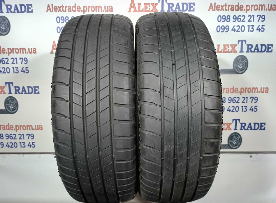 2 шт. 215/60 R16 Bridgestone Turanza T005 літні шини бу,
